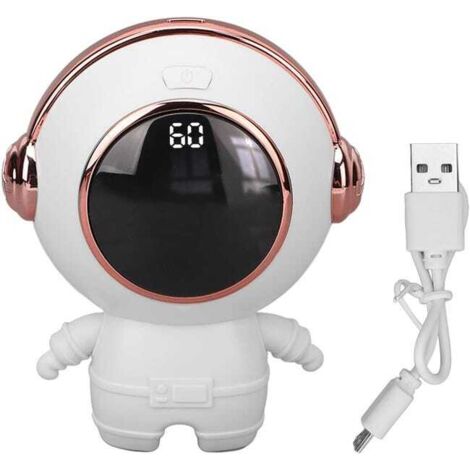 Chauffe-mains USB Portable, Rechargeable, électrique, numérique, chauffage rapide, blanc, hiver (1/5)