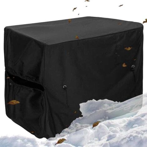 Housse de Pompe à Chaleur de Piscine – Unité extérieure de climatisation, Housse imperméable pour équipement de Piscine Tissu Oxford isolé (1/5)