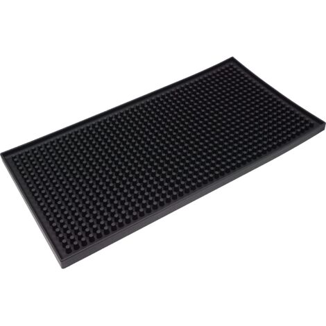 Tapis de bar à café en silicone antidérapant, petit tapis d'égouttage, accessoires 3015 cm
