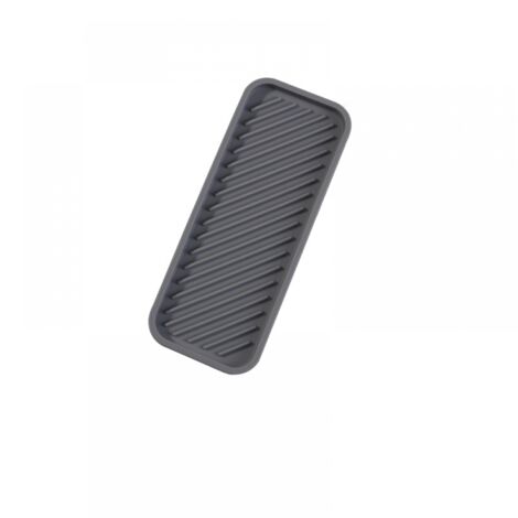 Porte-éponge en silicone, support pour évier de cuisine en silicone, égouttoir d'évier en silicone, tapis égouttoir en silicone (pour ranger les éponges, le liquide vaisselle, etc.) (1/5)