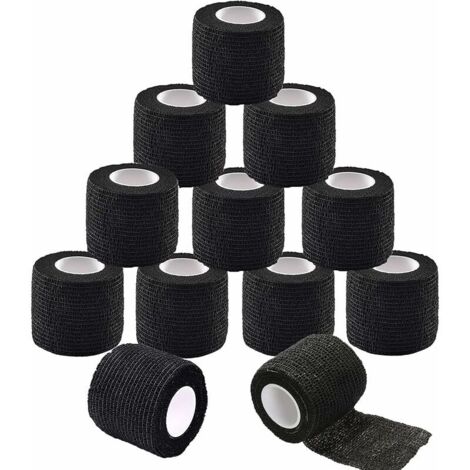 Ruban adhésif d'étanchéité, 12 rouleaux (5 cm x 4,5 m), ruban élastique imperméable, adapté aux mamans. (1/5)