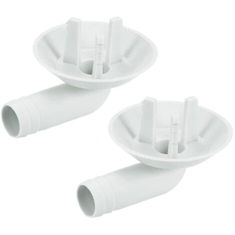 Raccord de tuyau de vidange coudé pour climatiseur, adaptateur pour unité extérieure de climatiseur (26 mm), 2 pièce