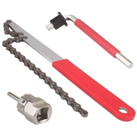 Kit d'outils d'entretien et de réparation de vélo, ensemble roue libre, chaîne (1/5)