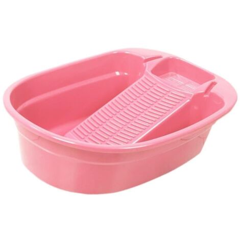 Lavabo avec planche à laver intégrée – conçu spécifiquement pour le lavage du linge à la main. (1/5)