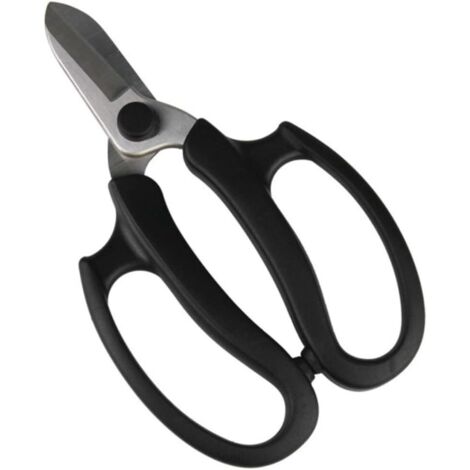 Sécateur robuste pour fleurs, branches et feuilles, cisaille à fleurs de jardin, ciseaux floraux haut de gamme en acier inoxydable épais (1/4)