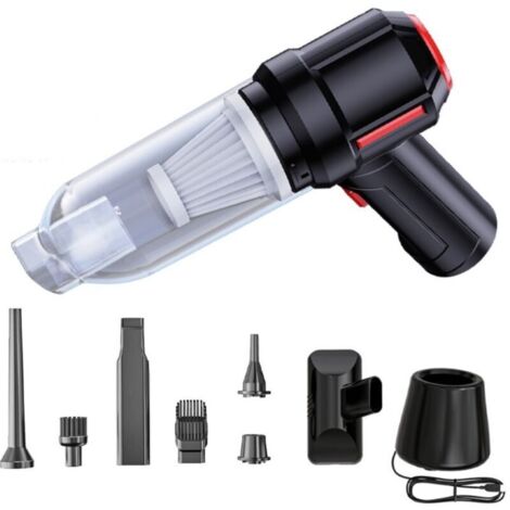 Mini Souflette électrique air comprimé: portabilité Handheld Cordless Vacuum Cleaner dépoussiérant et aspirateur pc (1/4)