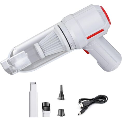 Mini Souflette électrique air comprimé: portabilité Handheld Cordless Vacuum Cleaner dépoussiérant et aspirateur pc (1/4)