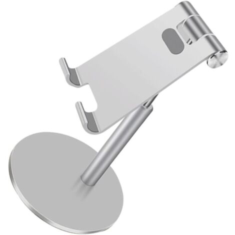 Support de téléphone rotatif de bureau en alliage d'aluminium, support de bureau réglable (1/5)