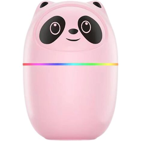Humidificateur d'intérieur, humidificateur à brume froide, petit humidificateur d'air silencieux (Rose) (1/5)
