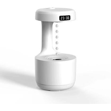 Humidificateur à gouttelettes d'eau antigravité – 800 ml, plusieurs modes d'éclairage, fonction d'arrêt automatique. (1/5)