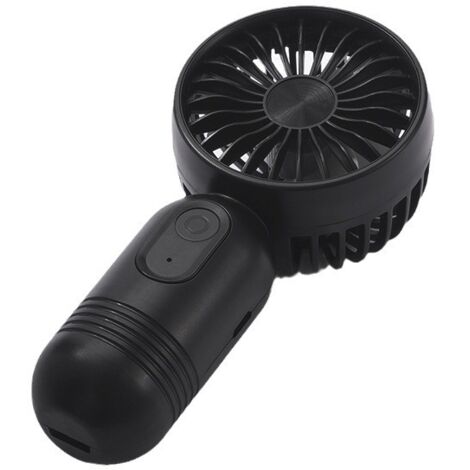 Ce mini ventilateur portable est de petite taille et parfait pour une utilisation au bureau et en voyage. (1/4)
