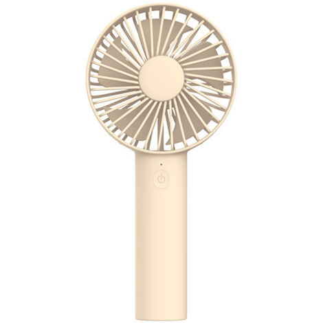 Ce mini ventilateur portable possède trois vitesses de ventilation, ce qui le rend idéal pour les activités de plein air et autres occasions. (1/4)