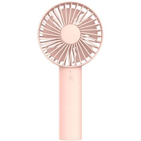 Ce mini ventilateur portable possède trois vitesses de ventilation, ce qui le rend idéal pour les activités de plein air et autres occasions. (1/4)