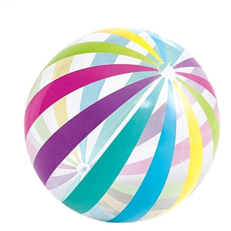 Les ballons de plage gonflables sont un jouet incontournable à la piscine et un choix idéal pour divertir toute la famille en été. (1/4)