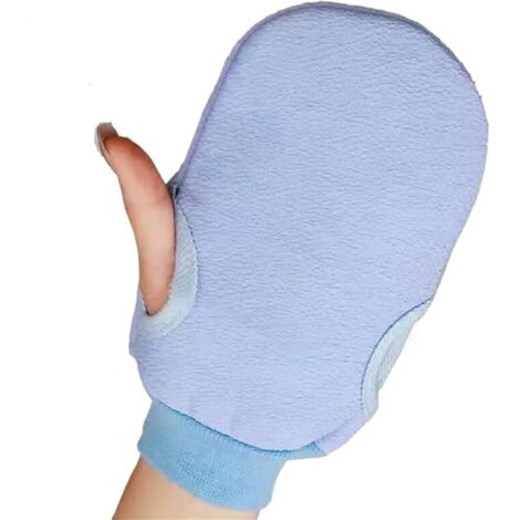 Gants exfoliants de haute qualité, adaptés aux hommes et aux femmes, pour un nettoyage en profondeur et l'élimination des peaux mortes. (1/5)