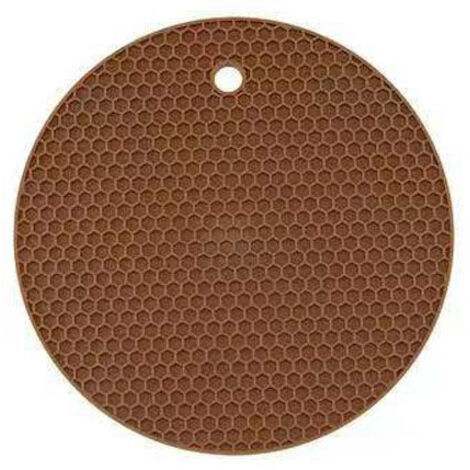 Ensemble de tapis en silicone résistant à la chaleur (lot de 2) – Protégez votre table des rayures causées par les ustensiles de cuisine. (1/5)