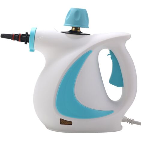 Ce nettoyeur vapeur multifonctionnel est livré avec 12 accessoires et est un nettoyeur vapeur haute pression portable. (1/4)