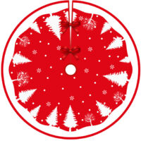 Jupe de sapin de Noël de 90 cm de diamètre, tabliers de fond pour sapin de Noël, décoration de sapin de Noël, décoration d'intérieur (Style 16)