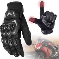 Gants de moto pour homme et femme - Respirants - Écran tactile - Gants de motocross - VTT - Pour la conduite, le cyclisme, la trottinette,L