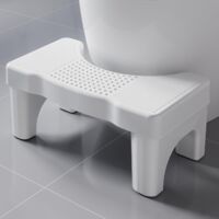 Tabouret de toilette, repose-pieds de toilette pour adultes, tabouret de voyage portable, rehausseur de toilettes