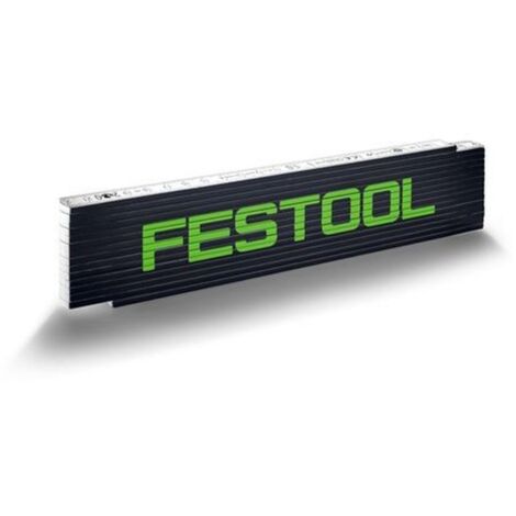Festool – Règlet en bois 3 m – Classe de précision III – Résistant aux intempéries et à l'abrasion – Joints en acier trempé (1/3)