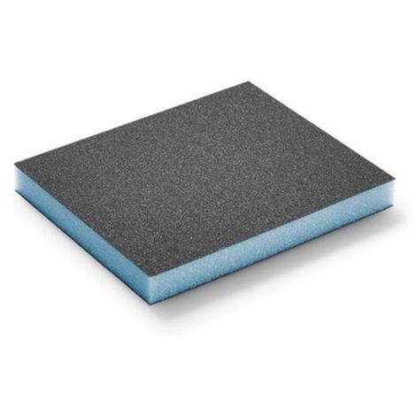 Festool – Éponge de ponçage Granat 98x120x13 mm – Grain 800 – Lot de 6 pièces – Pour ponçage de bordures et surfaces moulées – 201507