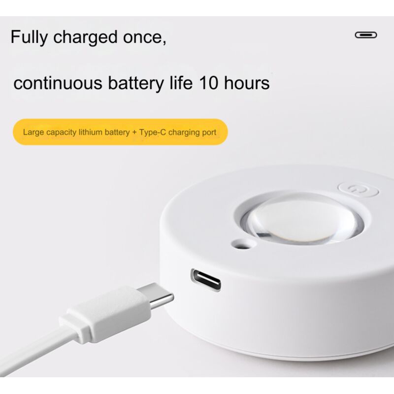 4 Spots LED Rechargeables USB 13 Couleurs Dimmables Avec Télécommande - Magnétique Minuterie