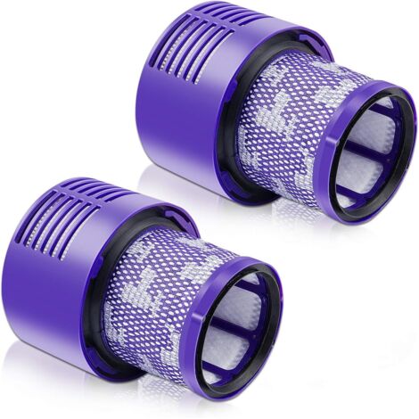 Lot de 2 filtres arrière de rechange V10 pour aspirateur Dyson V10, V10 Absolute, V10 Animal, V10 Motorhead, V10 Total Clean, SV12 (1/5)