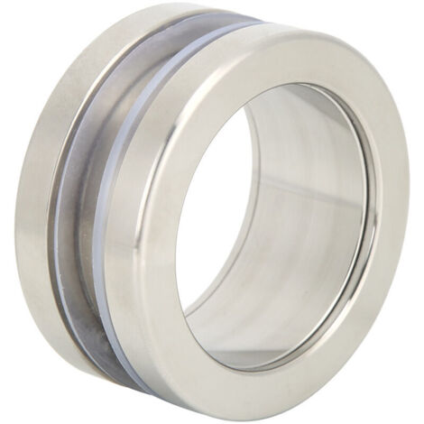 Poignée ronde en acier inoxydable, verre de bain intégré, bouton de tirage creux, poignée de porte coulissante (1/5)