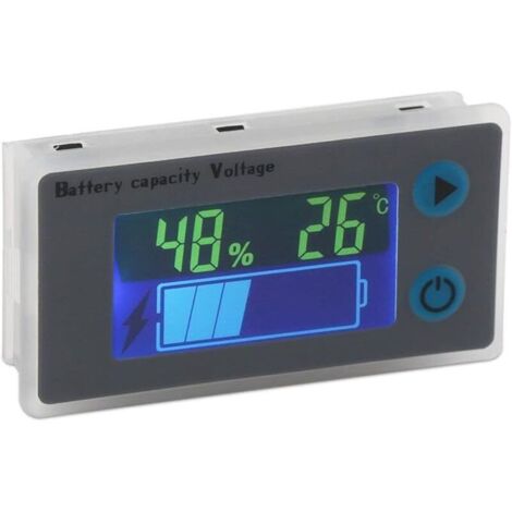 Réduction, Moniteur de capacité de batterie 10-100V Jauge de niveau de batterie de tension programmable (1/5)