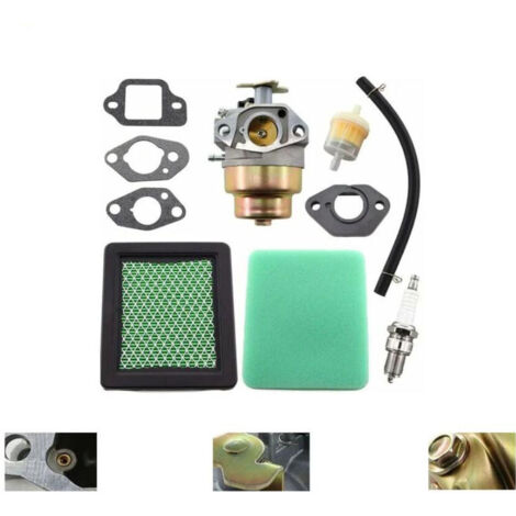 Carburateur avec joint d'étanchéité Kit de filtre à air pour Honda GCV135 GCV160 GC135 GC160 Moteur HRB216 HRR216 HRS216 HRT216 HRZ216 Remplace 16100-Z0L-023 E (1/5)