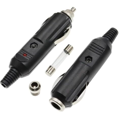 Allume-cigare de voiture, prise allume-cigare éclairée en bakélite, chargeur allume-cigare de voiture