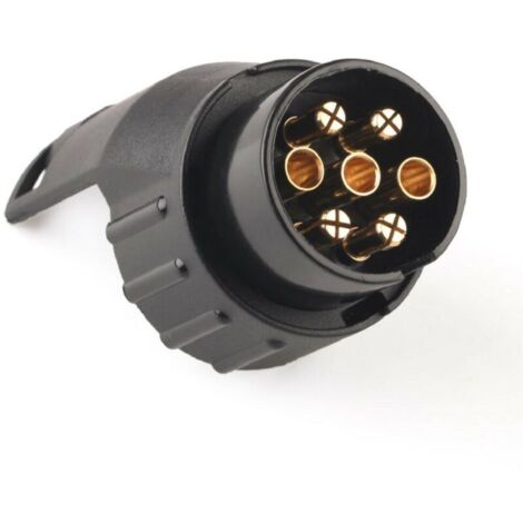 Adaptateur de remorque pour camping-car 7 à 13 broches prise électrique universel compatible avec véhicules de loisirs caravane