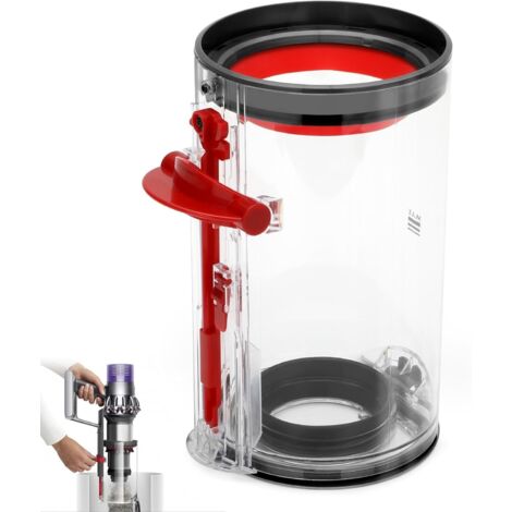 Bac à Poussière Transparent de Haute Qualité pour Dyson Aspirateurs V11 V15 SV14 SV15 SV22, pour Dyson V11 V15 SV14 SV15 SV22 Accessoires Aspirateur, Pièces Détachées pour Dyson (1/5)