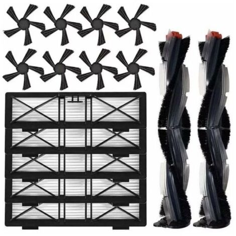 Ahlsen Accessoires de remplacement pour Neato Botvac D Series D75 D80 D85 et Connected Series D3 D4 D5 D6 D7, y compris la brosse principale, la brosse latérale et le filtre Ultra Performance (1/5)