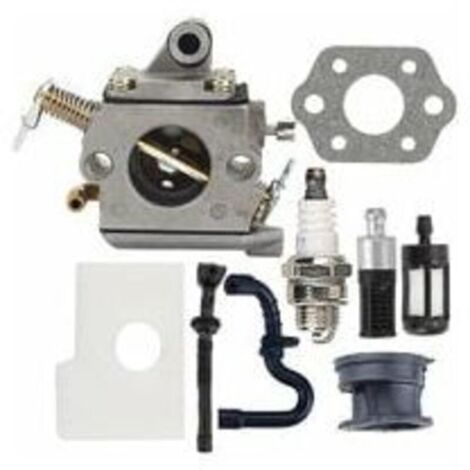 Ahlsen Carburateur pour tronçonneuse stihl 017 018 ms170 ms180 zama c1q-s57a (1/4)
