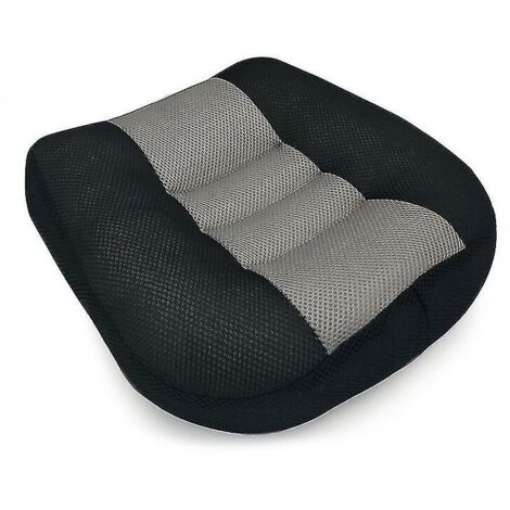 Ahlsen – Coussin de siège rehausseur voiture 38x38x10 cm – Polyester respirant – Antidérapant ergonomique – Confort optimal pour conduite (1/3)