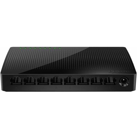 Ahlsen Répartiteur de réseau SG108 Convergence de routage à 8 ports Commutateur Gigabit complet 1000M Commutateur (1/5)