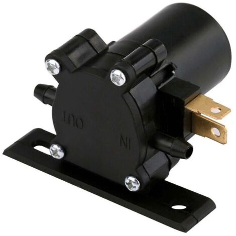 Ahlsen Pompe lave glace, Moteur de pompe de lave-glace d\'essuie glace de pare brise Universal Pump-12V for camion de voiture et d\'autobus (1/5)