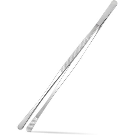 CCYKXA (300×10×10)Alfresco Pince Cuisine Inox, 30cm Pince a Grill, Professionnel Pince Grille Pain, Pince Barbecue, Pince Spaghetti, Pince Patisserie, Convient pour la Cuisine, le Barbecue, le Restaur (1/5)