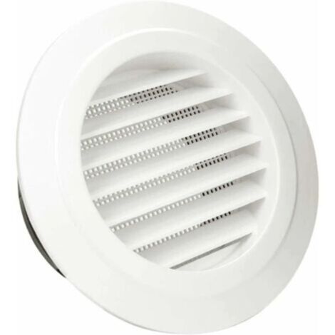 Bouche de Ventilation,6 Grille de Ventilation Ronde ABS avec Anti Insectes Grille de Protection pour Conduits,Bouche de Ventilation avec Grille de Protection (ø150mm)