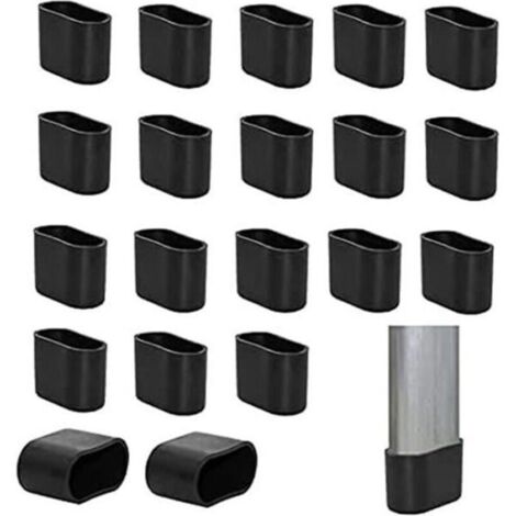 Lot de 20 embouts de pieds de chaise protection pieds de chaise protection sol embouts pieds pour chaises de jardin