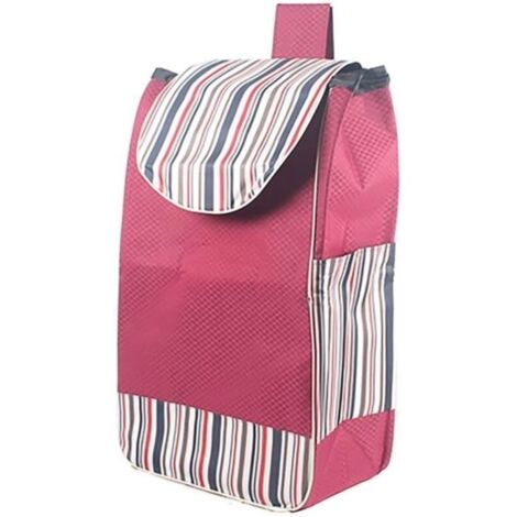 Sac Caddie, Sac De Remplacement Pour Caddie, Sac De Rangement Étanche Pour Chariot Avec Poches Latérales, Pour Caddie 2-4 Rou[J188]