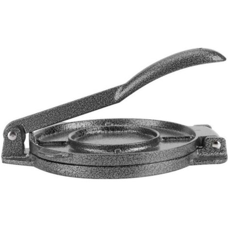 Machine à tortilla, presse à tortilla de maïs robuste en fonte multifonctionnelle durable, facile à nettoyer antiadhésive pour