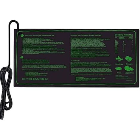 tapis chauffant imperméable pour semis, Bouturages, Intérieur Accessoire Serre Jarden Pot de Germination, 20\'x10\' Coussin (1/4)