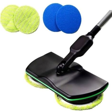 Balai Serpillere Professionnel Vadrouille Cireuse Lustreuse Cireuse Parquet Vadrouille Électrique Sans Fil - Eu Plug