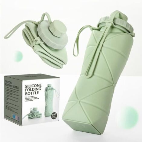 Bouteille d\'Eau Pliante en Silicone