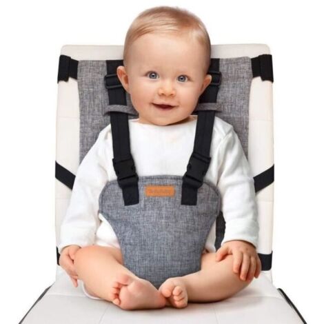 (Gris)Réhausseur Chaise Enfant et Bébé - Siège Table Bébé - Gris - Mixte - Réhausseur - Jusqu\'à 15 kg