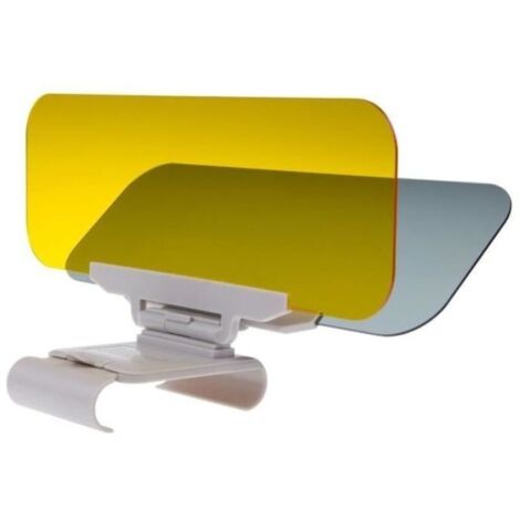 Pare-soleil de voiture jour et nuit, lunettes Anti-éblouissement, bouclier de conduite à Clip pour une vue claire [999C3F6]