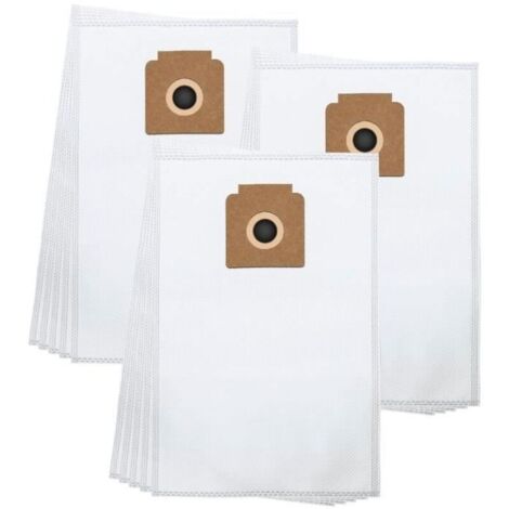 15 PIÈCES SACS D\'ASPIRATEUR 4 PLIS POUR KARCHER T 7/1 T8/1 L T 9/1 T 10/1 - REMPLACEMENT (1/2)